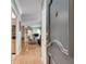 Inviting entryway showcasing hardwood floors and a glimpse of the living room at 175 15Th Ne St # 304, Atlanta, GA 30309