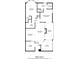 Detailed floor plan showcasing bedrooms, bathrooms, living area, kitchen, and balcony layout, 1136 sqft at 175 15Th Ne St # 304, Atlanta, GA 30309