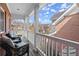 Relax on this porch and enjoy the views of the sky and neighborhood at 8730 Parker Pl, Roswell, GA 30076