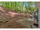 Backyard space featuring a concrete patio at 115 Lake Pines Ct, Roswell, GA 30076