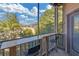 Enjoy outdoor living on this balcony with built in bar top at 200 Renaissance Ne Pkwy # 304, Atlanta, GA 30308