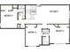 Second-floor layout showing bedrooms, bathrooms, and an open retreat area at 214 Wild Ginger Bnd, Woodstock, GA 30188