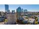 Stunning Buckhead Atlanta aerial view of modern high-rise buildings, trees, and blue skies at 3338 Peachtree Ne Rd # 3406, Atlanta, GA 30326