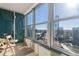 Cozy balcony featuring seating and stunning cityscape views, perfect for relaxing and enjoying the scenery at 3338 Peachtree Ne Rd # 3406, Atlanta, GA 30326