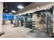 Well-equipped gym with modern weight training equipment and mirrored walls at 3338 Peachtree Ne Rd # 3406, Atlanta, GA 30326