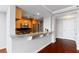 Kitchen bar featuring stainless appliances, granite countertops, and breakfast bar at 3338 Peachtree Ne Rd # 3406, Atlanta, GA 30326