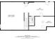 Basement plan featuring a Gathering room, gym, utility, and a bathroom, with clearly marked dimensions at 3912 Edenton Ne Ct, Brookhaven, GA 30319