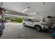 Spacious two-car garage featuring an automatic door, with car and bikes stored inside, and a view to the front yard at 3912 Edenton Ne Ct, Brookhaven, GA 30319