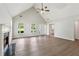 Inviting living room with vaulted ceilings and natural light at 3935 Hamilton View Way, Dacula, GA 30019