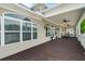 Covered deck with ceiling fans, ideal for outdoor relaxation and entertaining at 2191 Lakeview Pkwy, Villa Rica, GA 30180
