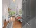 Elegant foyer with hardwood floors, high ceilings, and arched doorways at 2191 Lakeview Pkwy, Villa Rica, GA 30180