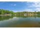 Serene lake view surrounded by lush greenery and featuring charming waterfront properties at 2191 Lakeview Pkwy, Villa Rica, GA 30180