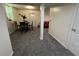 Finished basement with carpeting and room for dining at 2833 Oldknow Nw Dr, Atlanta, GA 30318
