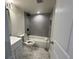 Modern bathroom featuring a shower-tub combo and white vanity at 2833 Oldknow Nw Dr, Atlanta, GA 30318