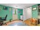 Finished basement leading to a utility area and access to the backyard at 31 Fairview Oak Cv, Dallas, GA 30157
