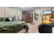 Bedroom offering closet space, neutral walls and carpet flooring and leads to a hallway at 31 Fairview Oak Cv, Dallas, GA 30157