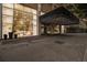 Elegant building entrance at 620 Peachtree Street with a covered entryway and large windows at 620 Peachtree Ne St # 601, Atlanta, GA 30308