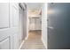 Apartment entryway with wood floors leading into the apartment interior at 620 Peachtree Ne St # 601, Atlanta, GA 30308
