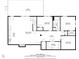 Detailed floor plan showcasing the layout of the home's bottom floor at 6835 Sunny Brook Ln, Atlanta, GA 30328