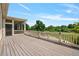 Spacious wooden deck with picturesque backyard views, perfect for outdoor entertaining and relaxation at 3920 Ineal Dr, Cumming, GA 30028
