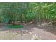 Tranquil, wooded backyard space, providing a secluded and natural environment at 4810 Duncans Lake Dr, Buford, GA 30519