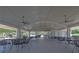 Community pavilion includes ceiling fans, tables, chairs and access to restroom facilities at 4810 Duncans Lake Dr, Buford, GA 30519