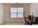 Home office featuring a traditional desk and a window for natural light at 512 Antler Ln, Suwanee, GA 30024
