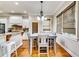 Eat-in kitchen featuring granite countertops, modern cabinets, and stainless appliances at 1897 8Th St, Atlanta, GA 30341