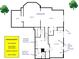 Basement plan includes guest bedroom, full bath, kitchenette, sitting area and storage at 198 Grandmar Chase, Canton, GA 30115