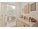 Charming bathroom with a pedestal sink, artwork, and stylish decor at 273 12Th Ne St # 421, Atlanta, GA 30309