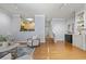 Bright and airy living room featuring hardwood floors at 273 12Th Ne St # 421, Atlanta, GA 30309