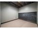 Finished basement featuring a chalkboard wall for creative activities at 2927 Dolostone Way, Dacula, GA 30019