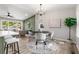 Cozy dining area featuring a round table with modern chairs and plenty of natural light at 2026 Rebecca Ln, Decatur, GA 30032