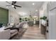 Bright and airy living room featuring a neutral color palette, modern furnishings, and an open concept design at 2026 Rebecca Ln, Decatur, GA 30032