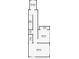 Upstairs floor plan showing two bedrooms and a full bathroom at 1334 Milton Se Pl, Atlanta, GA 30316