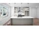 Bright kitchen featuring modern appliances, a large island, and lots of natural light at 3167 Moor View Rd # 35, Duluth, GA 30096