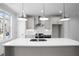 Bright kitchen featuring modern appliances, a large island, and lots of natural light at 3167 Moor View Rd # 35, Duluth, GA 30096