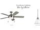 Lighting samples including ceiling fan and kitchen pendant at 3167 Moor View Rd # 35, Duluth, GA 30096