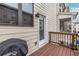 Back deck with a grill and railing, offering a private outdoor space for relaxation at 2048 Rockledge Ne Rd, Atlanta, GA 30324