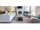 Cozy living room features a fireplace, elegant decor, and a comfortable seating area at 2048 Rockledge Ne Rd, Atlanta, GA 30324