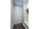 Convenient mudroom featuring built-in storage cabinets and a bench, perfect for organization at 2048 Rockledge Ne Rd, Atlanta, GA 30324