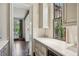 Convenient butler's pantry with custom cabinets and marble countertops at 603 E Paces Ferry Ne Rd, Atlanta, GA 30305
