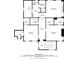 Second floor layout featuring bedrooms, bathrooms, walk-in closets, and a convenient laundry room at 603 E Paces Ferry Ne Rd, Atlanta, GA 30305