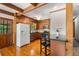 Kitchen with wood cabinets, stainless steel appliances, and a breakfast bar with seating at 258 Lancaster Cir, Marietta, GA 30066