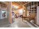 Unfinished basement showing exposed beams and ample space at 2903 Southpark Sw Ter, Conyers, GA 30094
