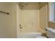 Bathroom featuring a standard bathtub with shower at 2903 Southpark Sw Ter, Conyers, GA 30094