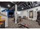 Finished basement with gym equipment and ample space for activities at 76 Hollis Cir, Dallas, GA 30157