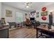 Office with hardwood floors, natural light, and ample workspace at 76 Hollis Cir, Dallas, GA 30157