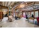 Unfinished basement offering potential living space with natural light at 105 Thorncliff Way, Acworth, GA 30101