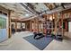 Unfinished basement offers potential for customized living space and storage at 105 Thorncliff Way, Acworth, GA 30101